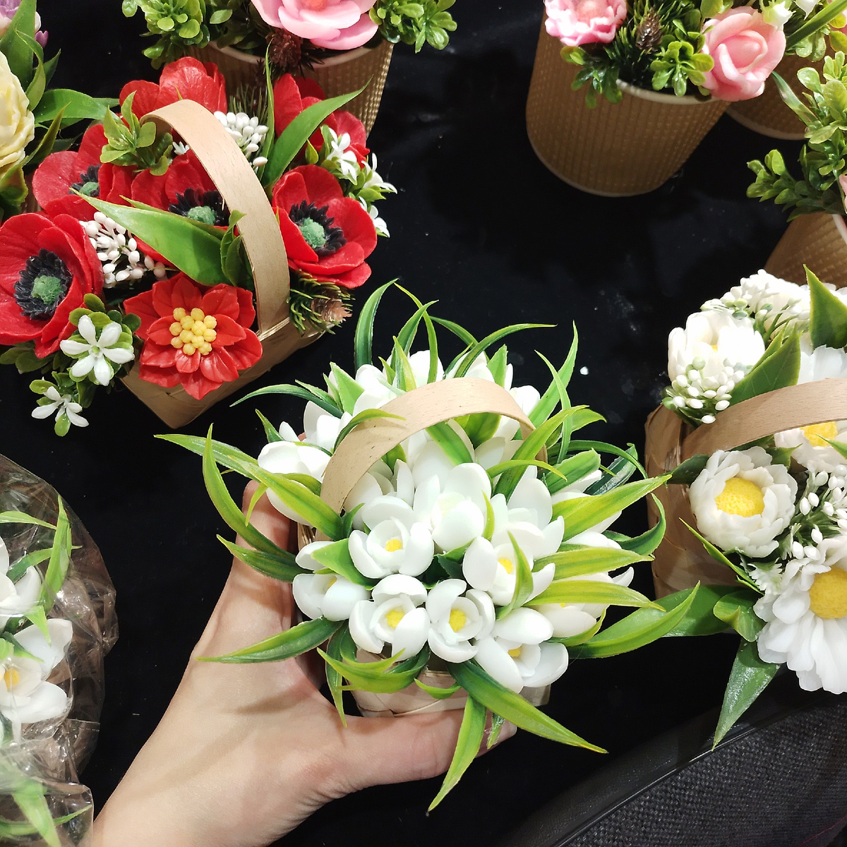 Фото автора с ярмарки народных промыслов "Ладья" 2023 года.