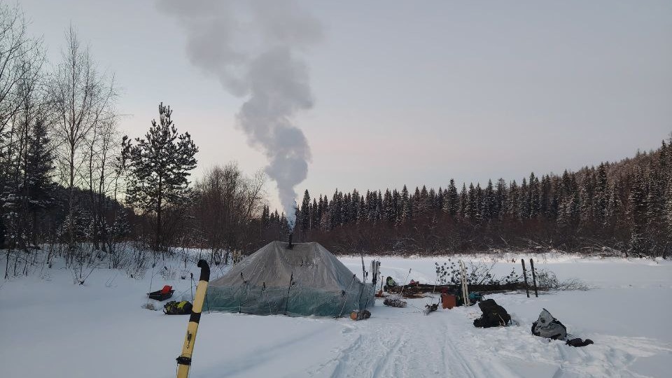Отчет о некатегорийном походе с элементами 1 к.с. на перевал Дятлова, январь 2026.