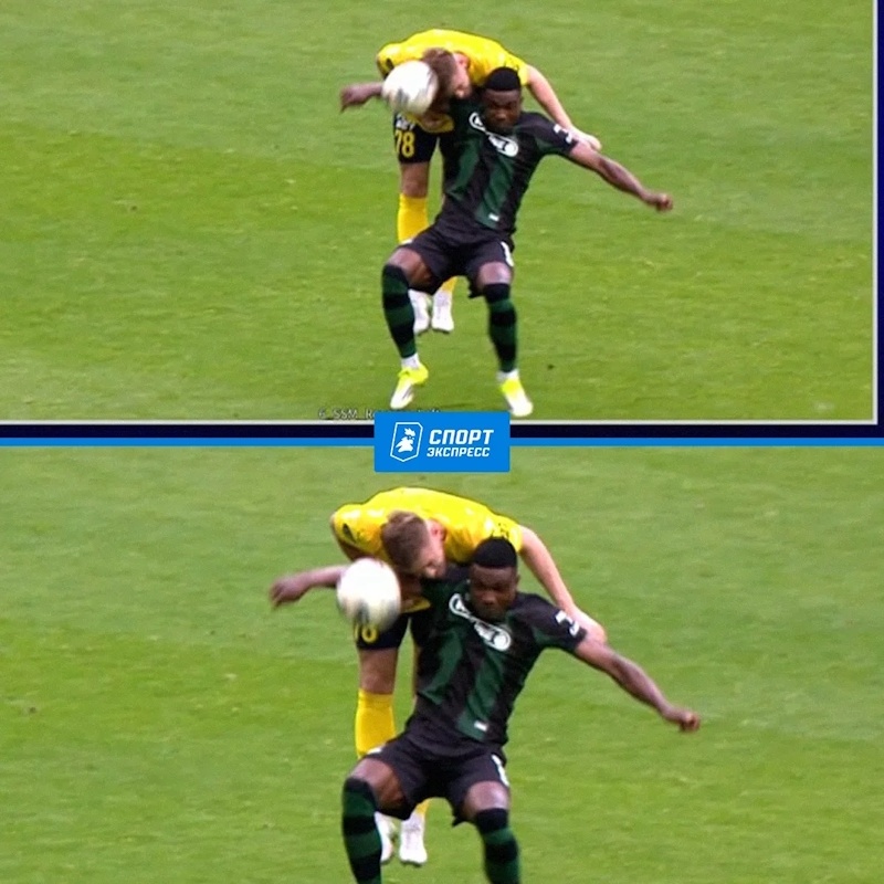 Фрагмент матча «Краснодар»-«Ростов»