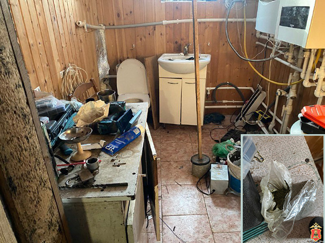 Житель Конаковского округа хранил марихуану в собственной котельной. Задержан