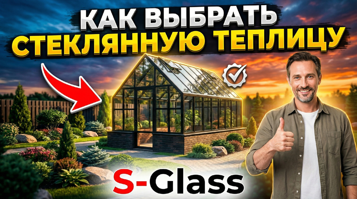 Как выбрать стеклянную теплицу: 12 советов от производителя S-Glass