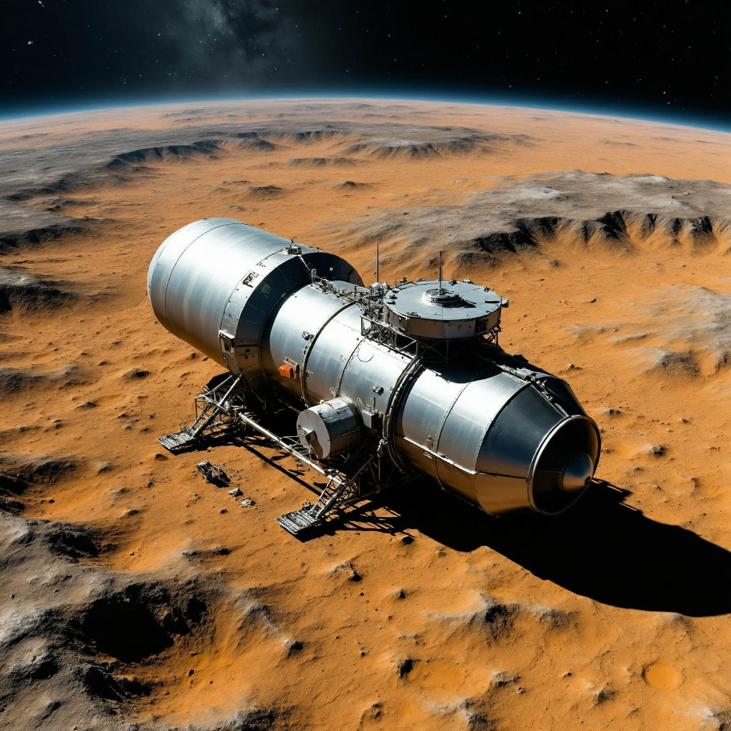 Фото поверхность планеты. Источник ИИ