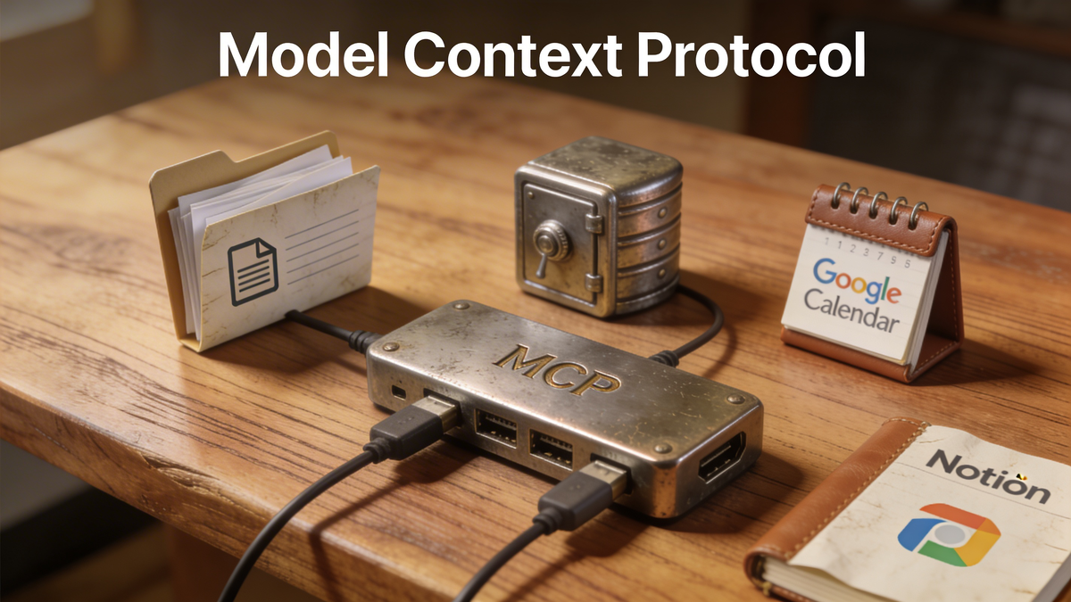 Если по‑простому: MCP — это единый порт подключения для ИИ.