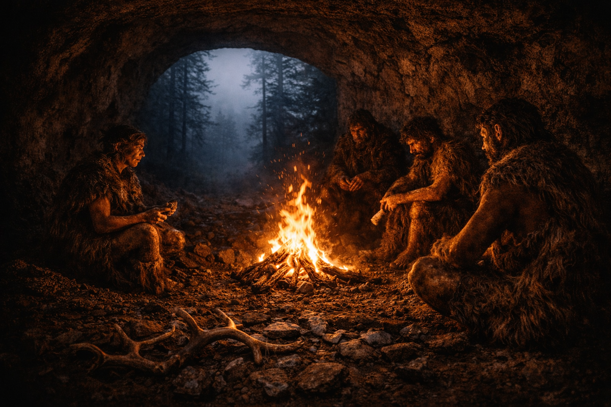 Где и как жил создатель рукояти. Стилизованная реконструкция