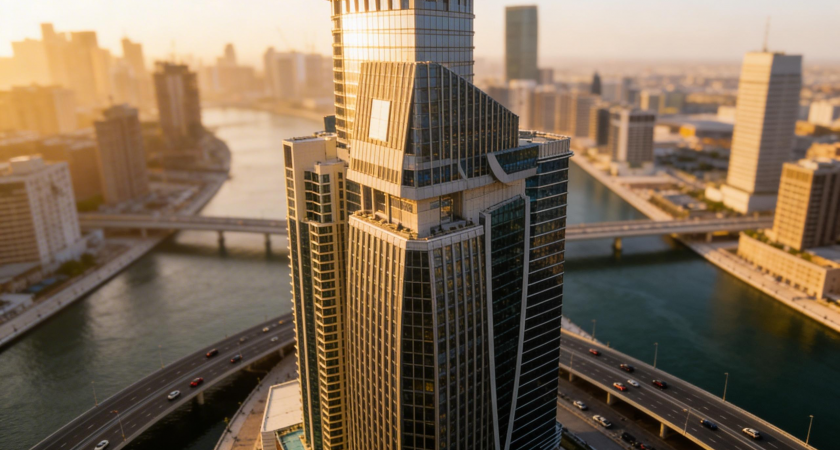    В Дубае в жилом районе Palm Jumeirah начался пожар после падения обломков ракеты GLOBAL LOOK PRESS