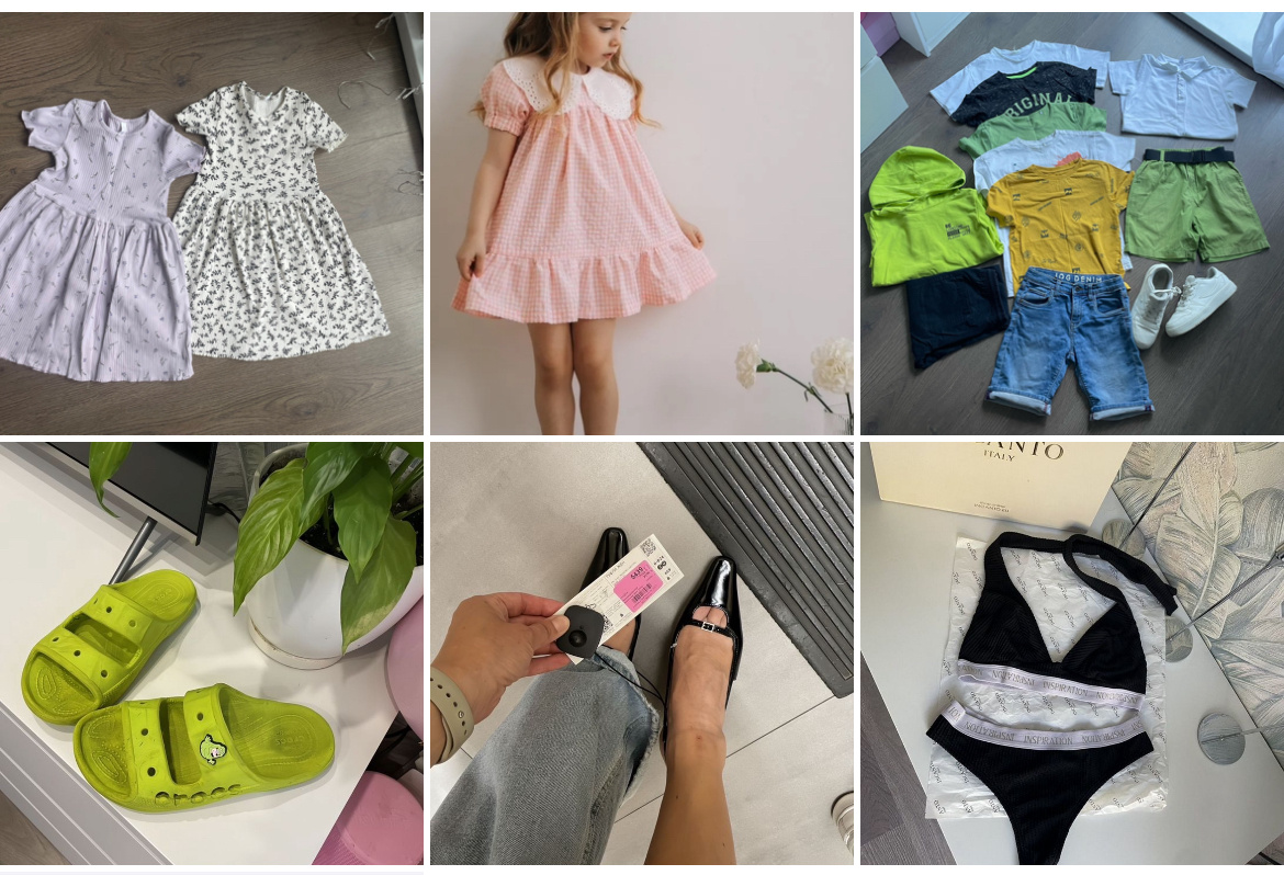 Коллаж проданного на Авито в феврале 