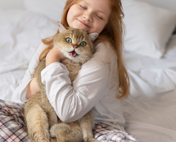 Сказка о Мурке, Маше и тайне кошачьего мурчания