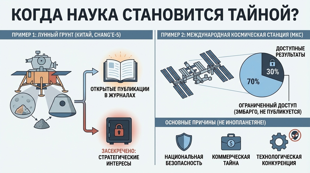 Засекреченные космические эксперементы