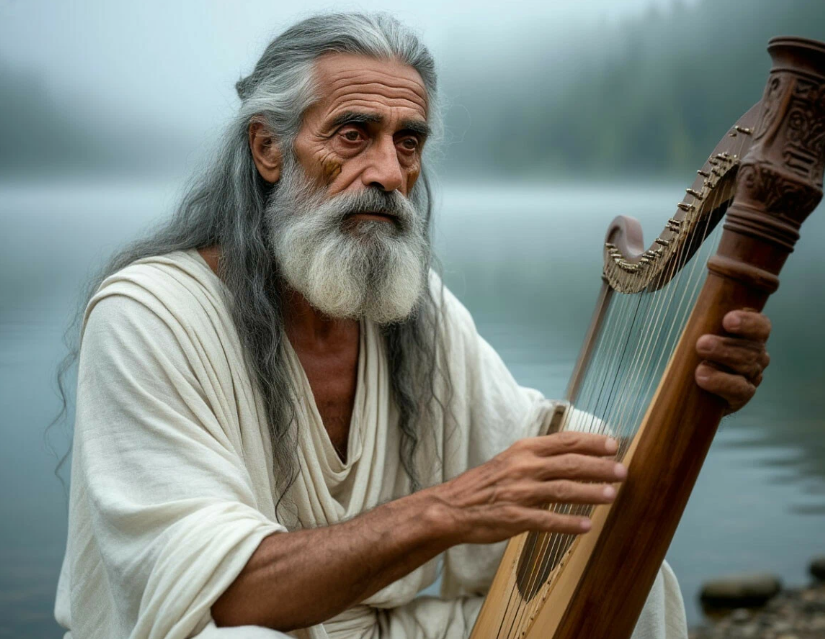 Старый аэд — древнегреческий сказитель народных песен, лёгших в основу древнейшего эпоса