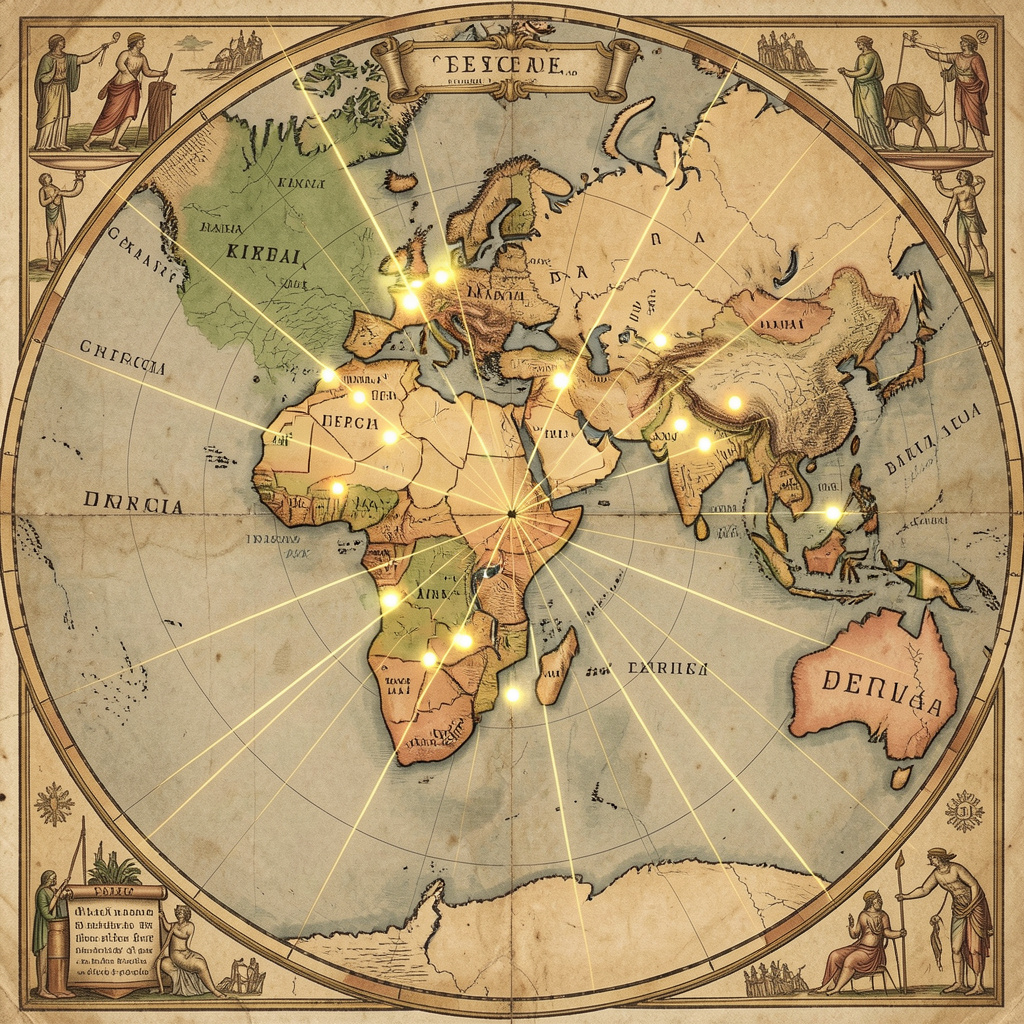 Индия, Персия, Китай, Египет, Греция