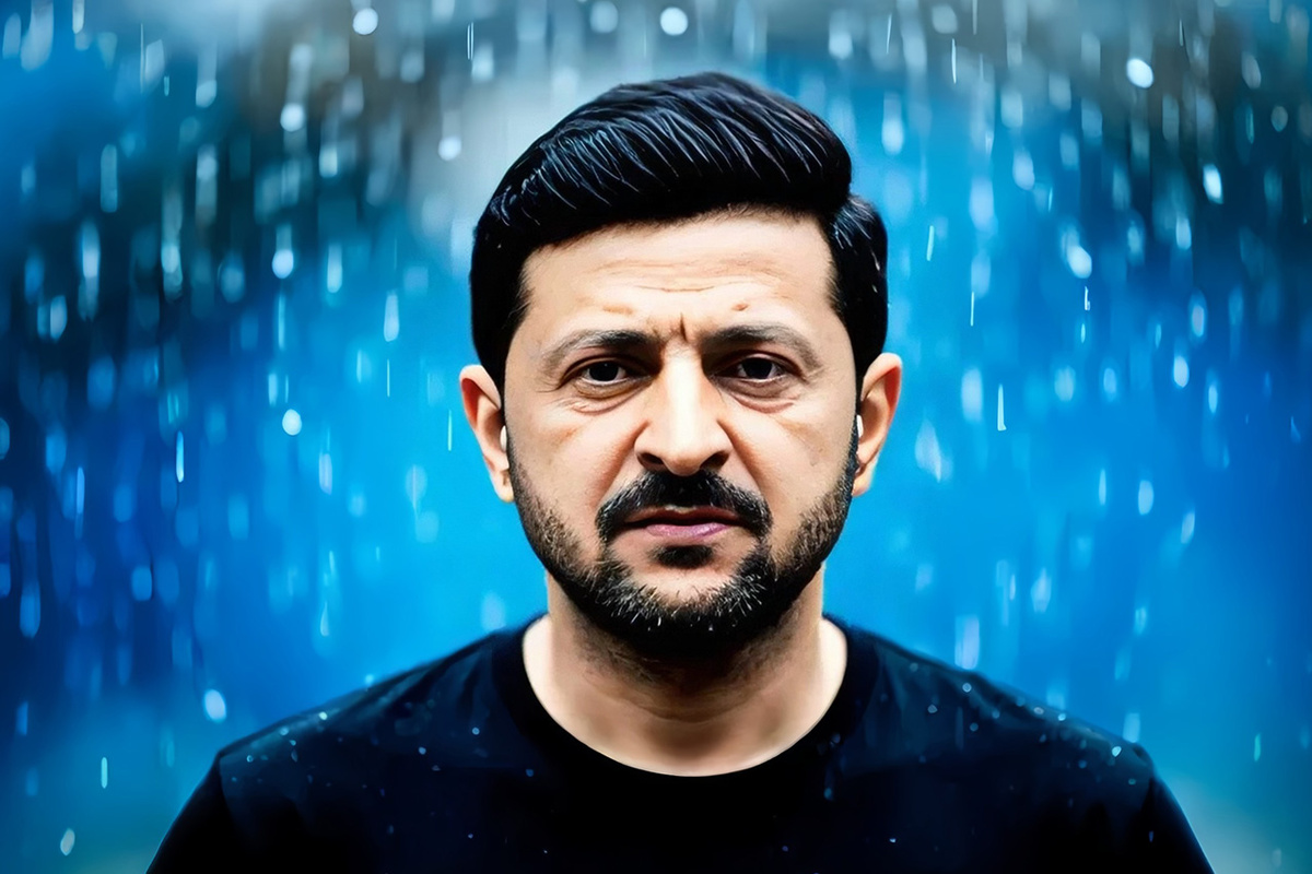 Комик теперь не рассматривает в качестве цели победу над РФ.  Фото: Изображение сгенерировано с помощью ИИ / Маргарита Неклюдова