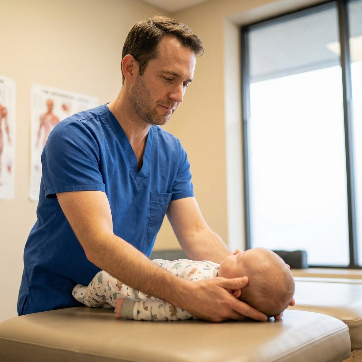 Остеопатия при кривошее