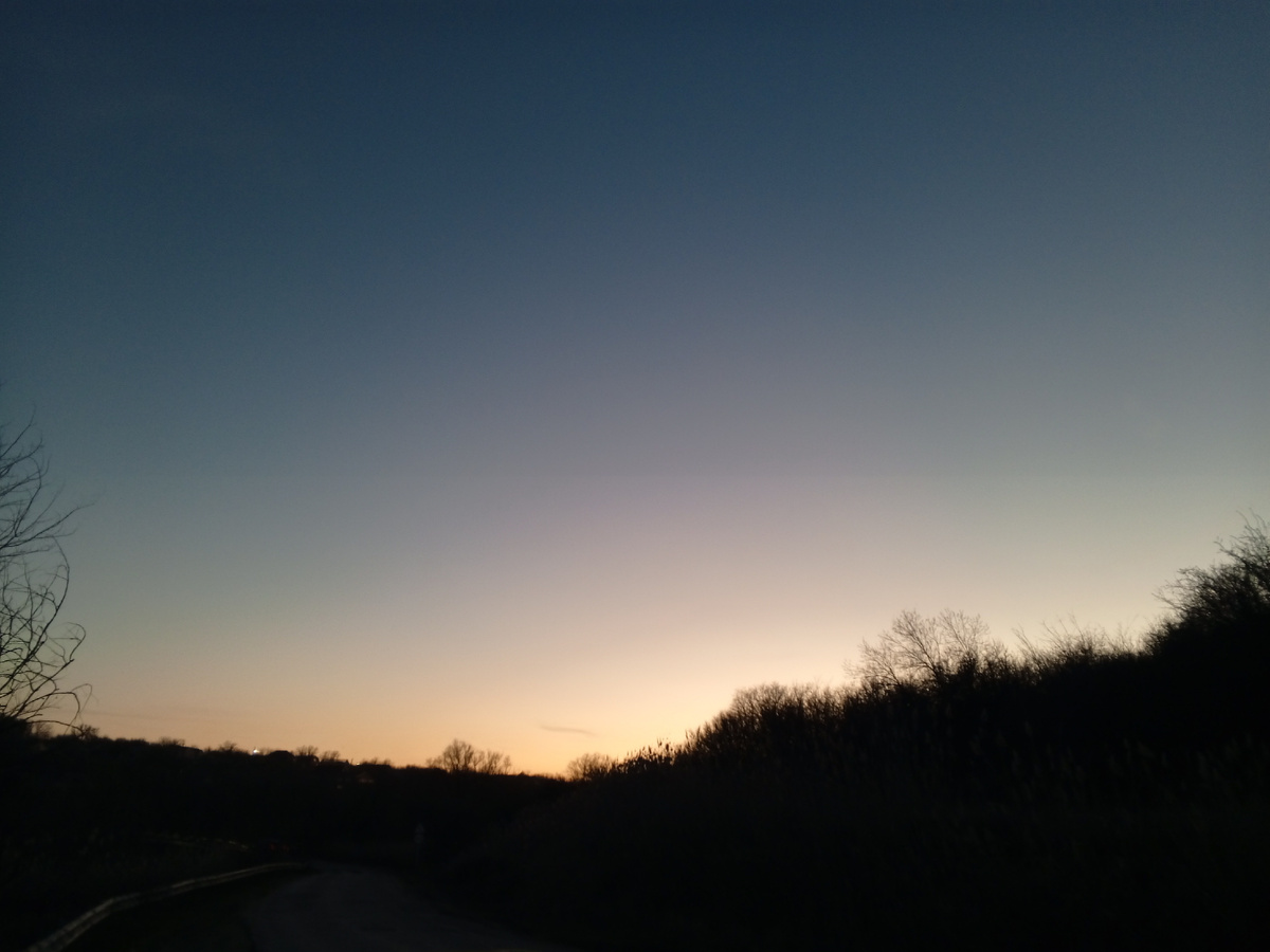 Закат. Фото авторов