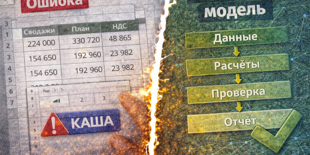 Собери таблицу, которая не ломается: 11 правил устойчивой модели в Excel