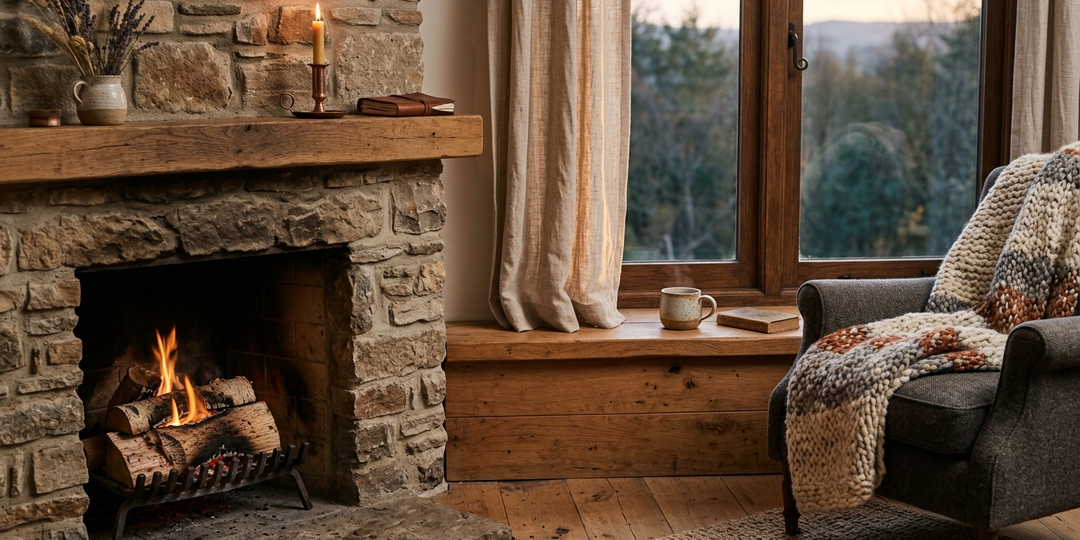 Натуральные материалы и тактильность: почему это снова в топе для загородного дома.