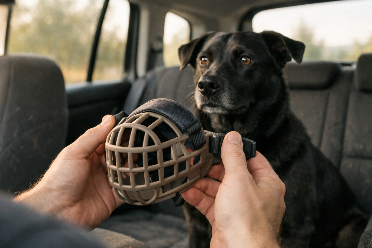 Удобный намордник начинается с точного размера и подготовки