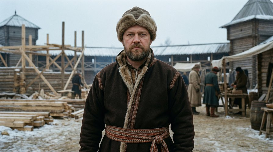 Максим Строганов - купец, который вложил деньги в поход Ермака, историческая фото реконструкция