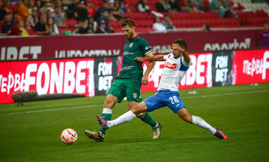    Махачкалинское «Динамо» 28 февраля сыграло с «Рубином» в матче РПЛ. Фото: ФК «Рубин»