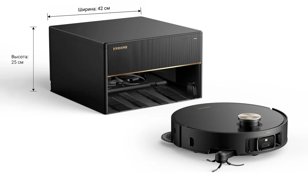 Размер ниши робота пылесоса X50 Master