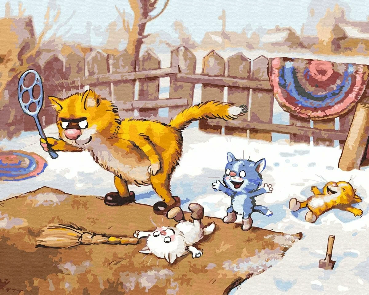 очаровательные коты Рины Зенюк