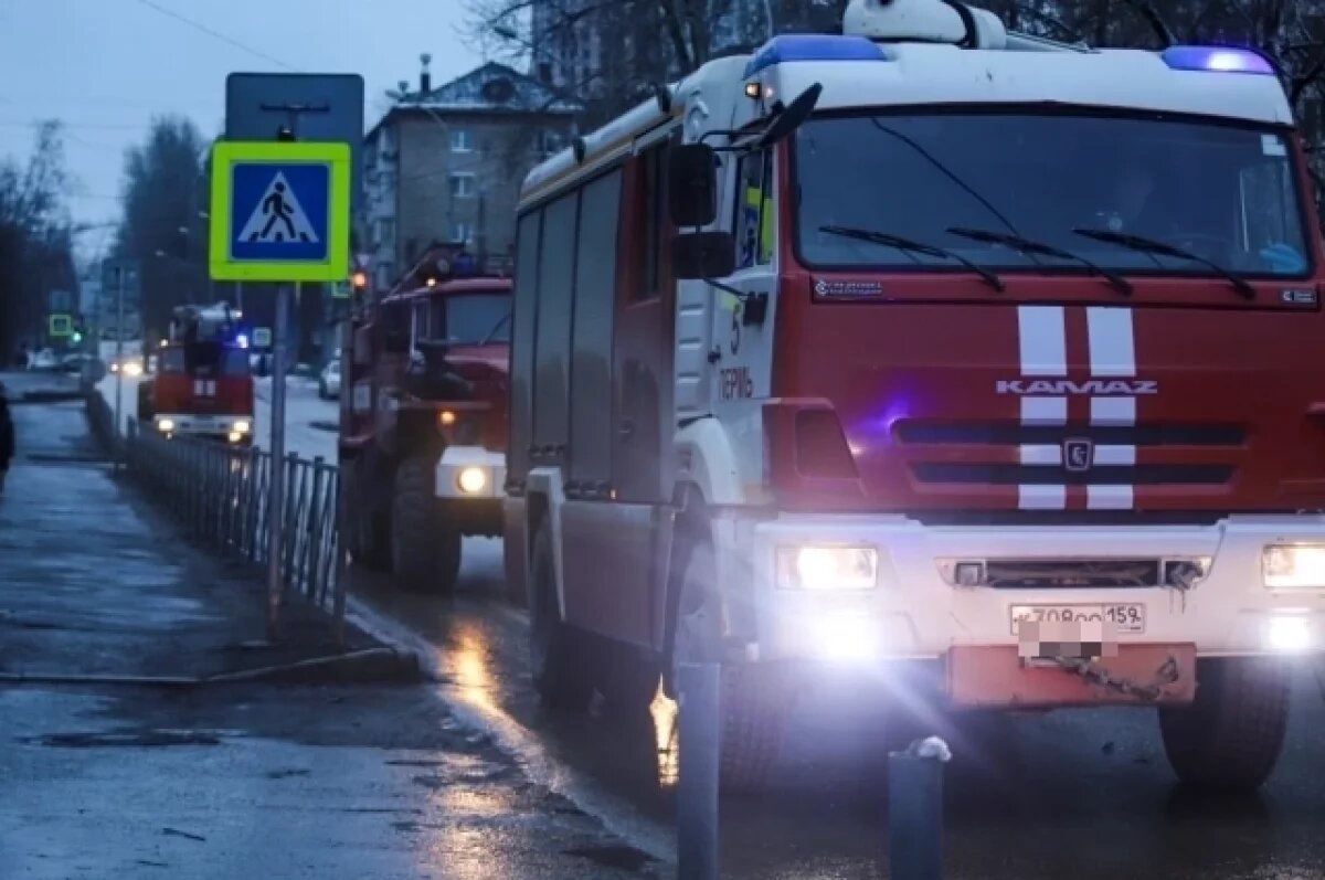   В доме на Сергеева произошел пожар из-за возгорания газовой трубы