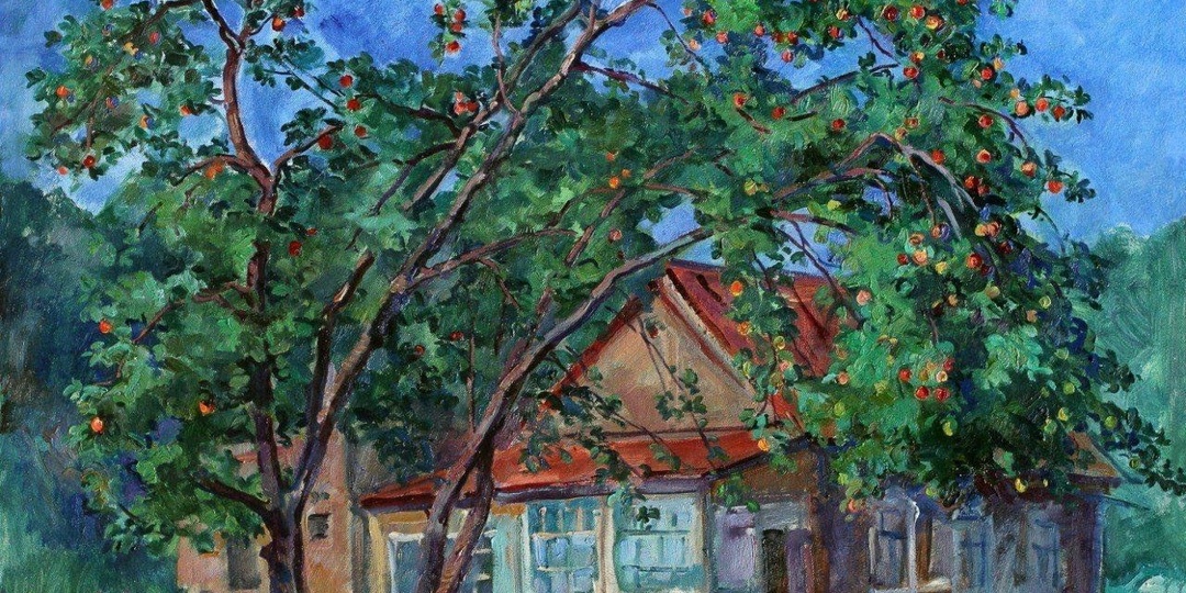 У дома, на солнечной стороне