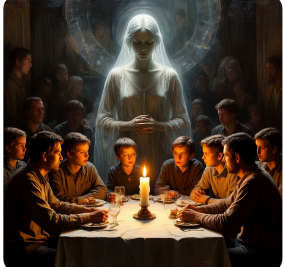 Умершая мать не позволила обижать своего ребёнка.