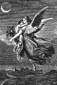 рисунок из интернета. Но у мамы такой на стене висит - ещё дореволюционная гравюра, от прабабушки осталась ..