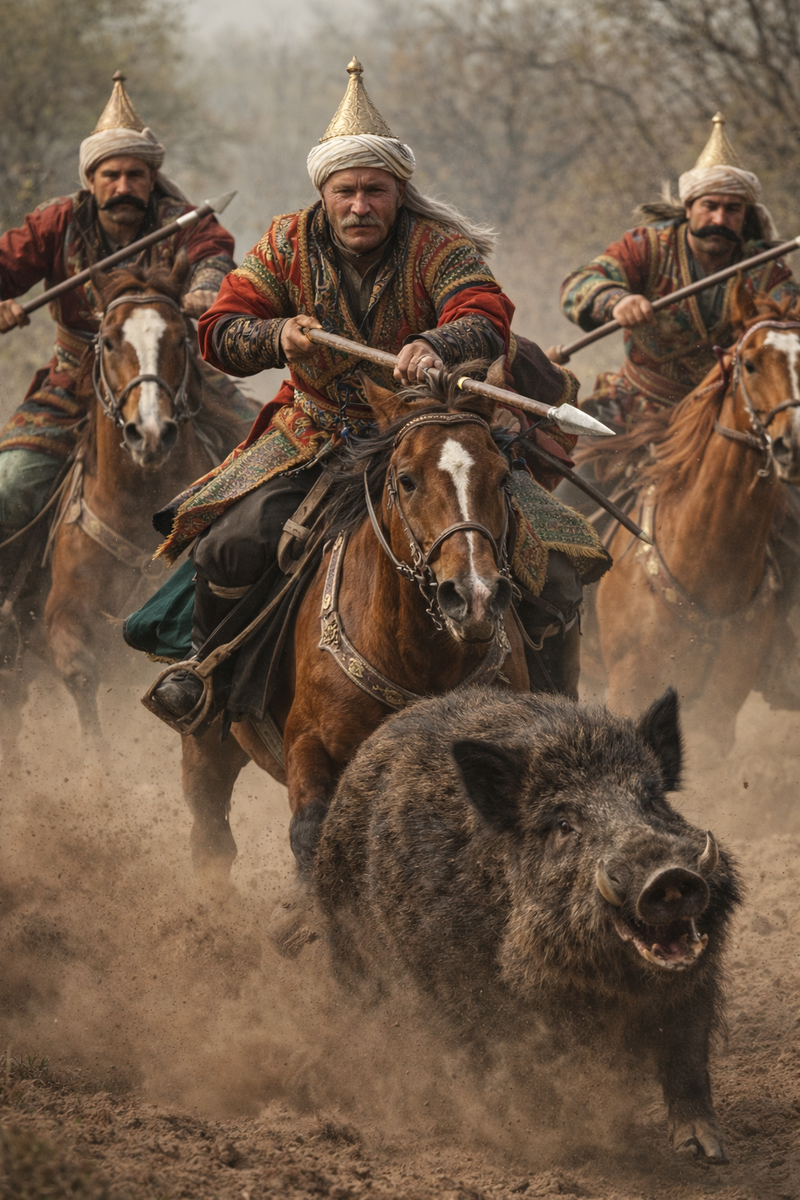 Всё началось с охоты на кабана