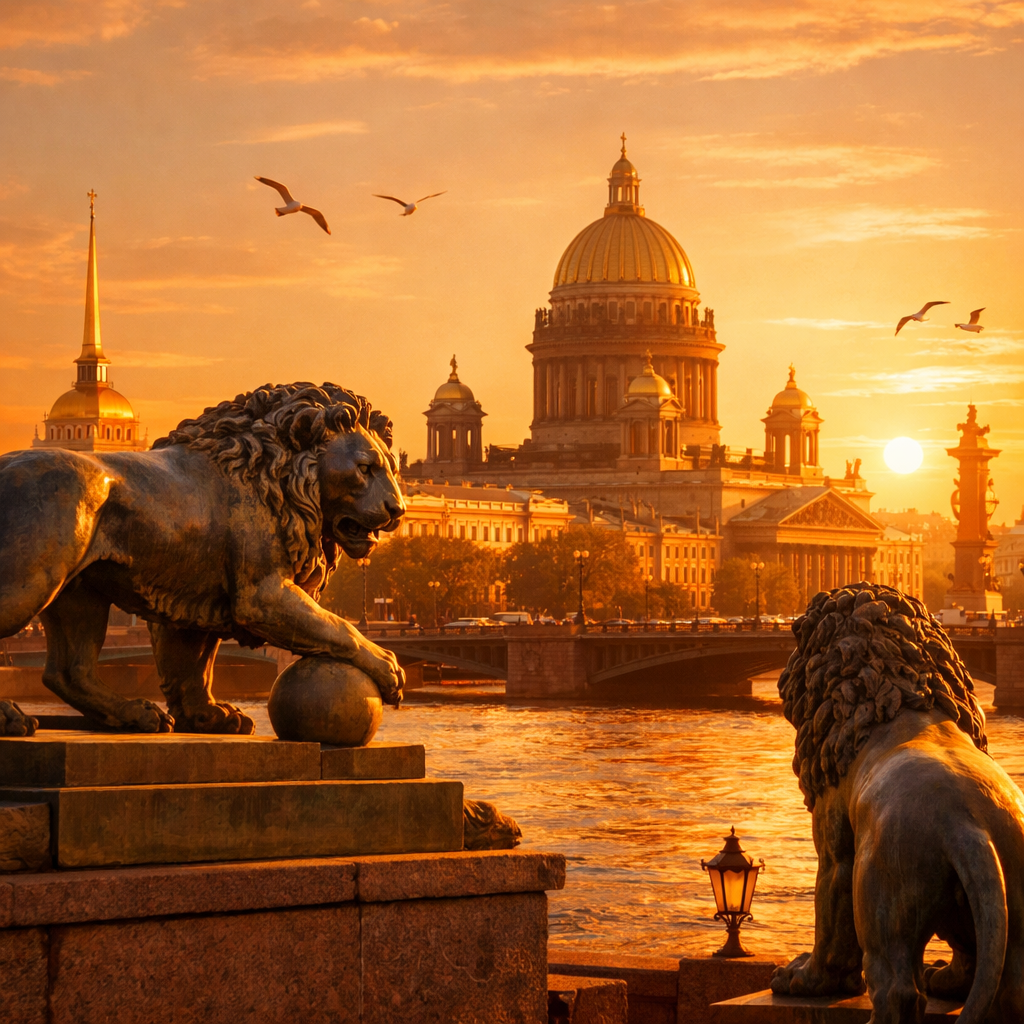Львы Санкт-Петербурга