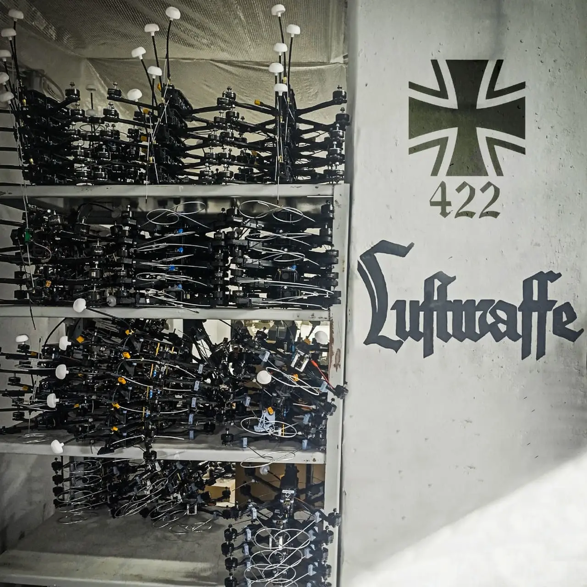 Мастерская по ремонту и обслуживанию БПЛА 422-го отдельного полка «Luftwaffe» ВСУ