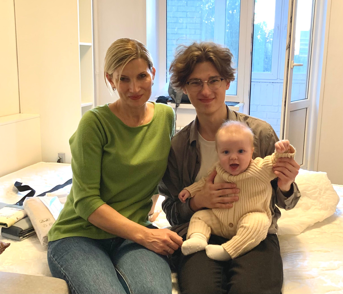 Я с сыновьями Алексеем и Николой. Октябрь 2025.