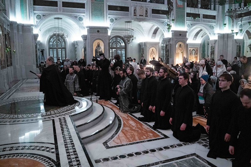 Чин прощения в Сретенском монастыре. Февраль 2026 г.