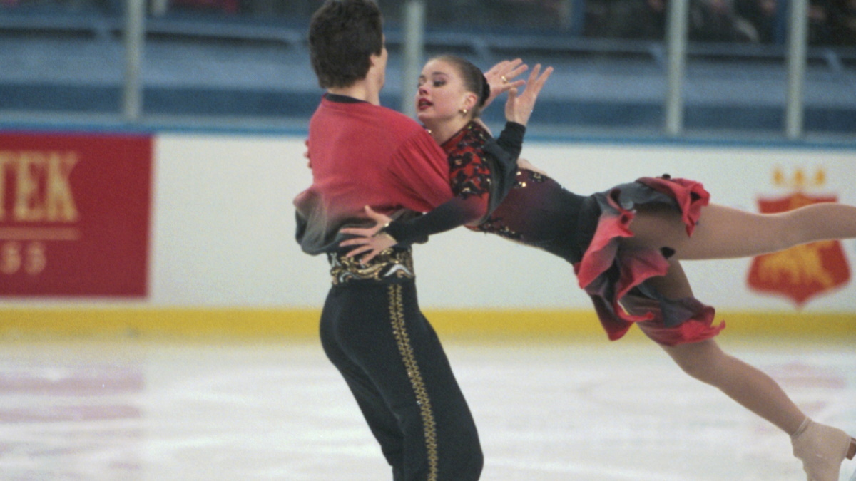   Анна Семенович и Владимир Федоров на чемпионате России 1998. Фото: Уткин Игорь/Фотохроника ТАСС