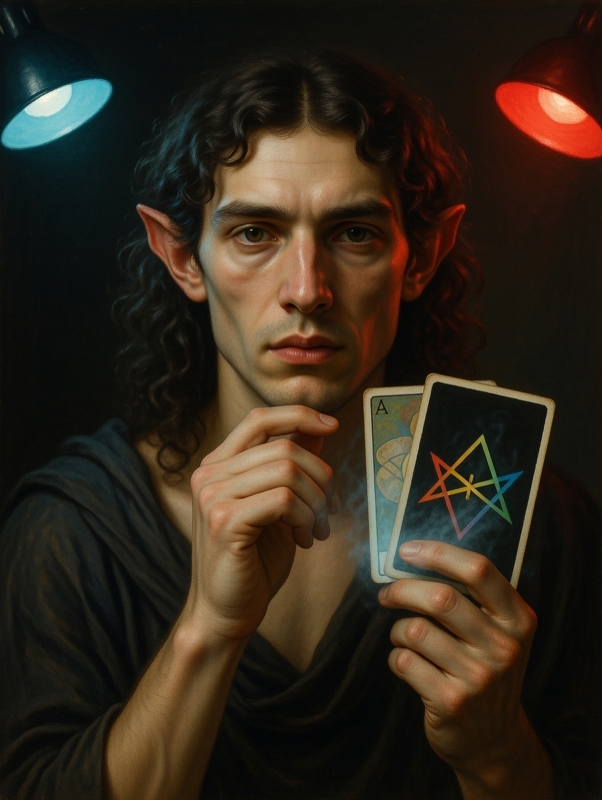 Вся суть в отражении смотрящего, а не его картах.