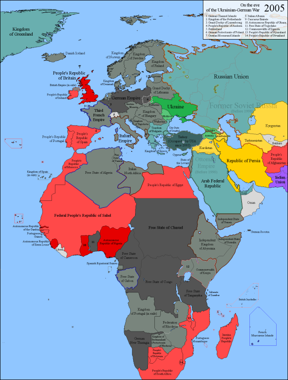 2005. Накануне украино-германской войны