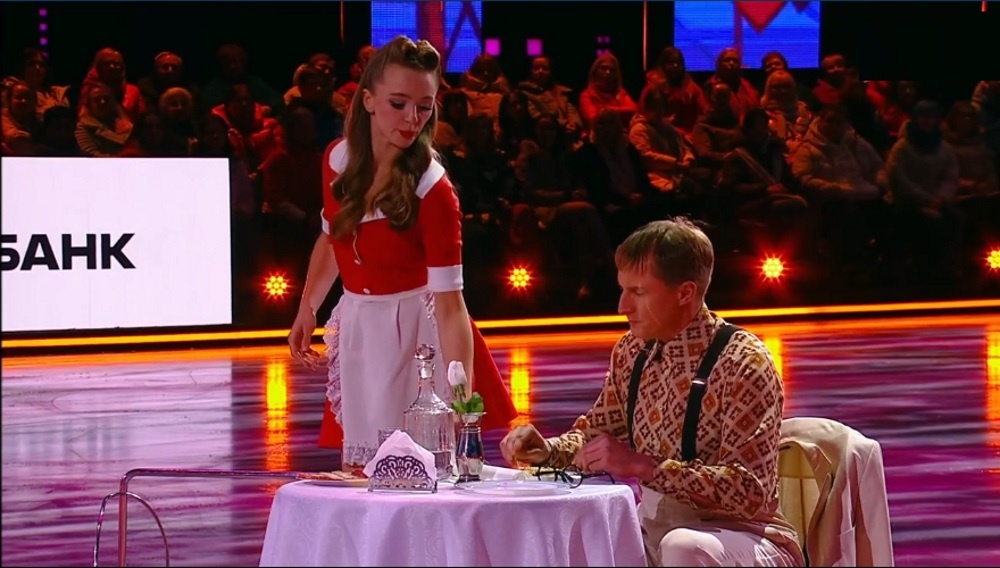      Александра Степанова / Иван Скобрев . Скриншот с видео сайта «Первого канала» Фотография взята из открытых источников.