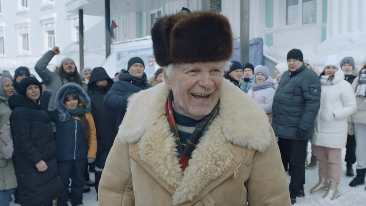 На фото Юрий Назаров (сериал "Полярный")
