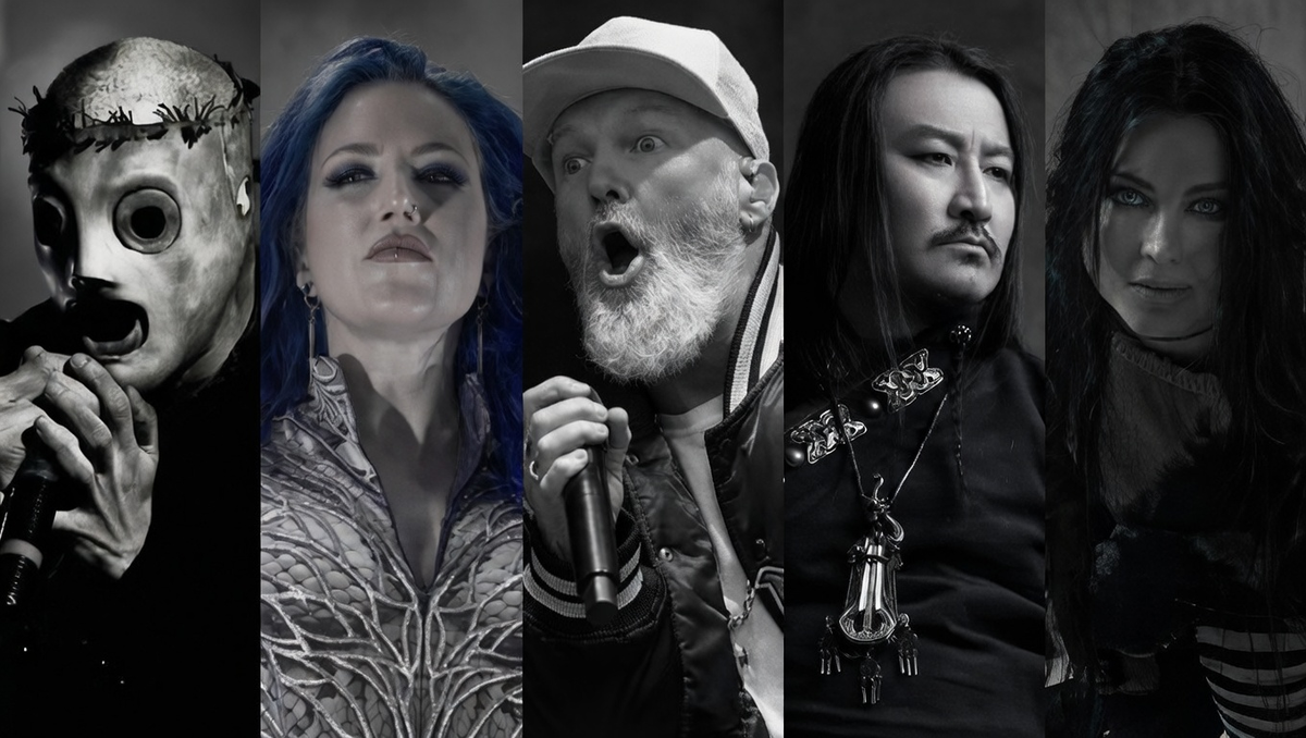 фото: The Hu: Blguunee Hiroshi / Evanescence: Press / Slipknot: Christie Goodwin/Redferns via Getty / Alissa White-Gluz: Miikka Skaffari/Getty Images / Limp Bizkit: Matthew Baker/Getty Images