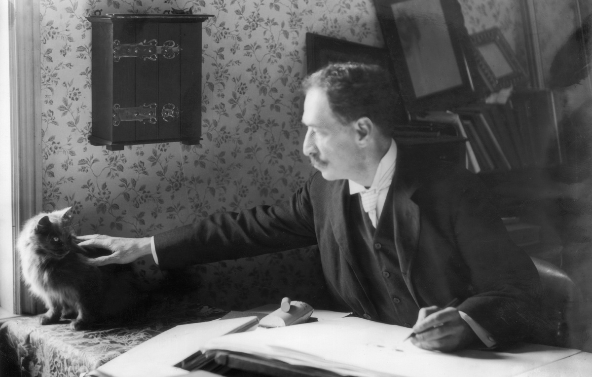    Луис Уэйн, 1900 год  Fine Art Images/Heritage Images/Getty Images