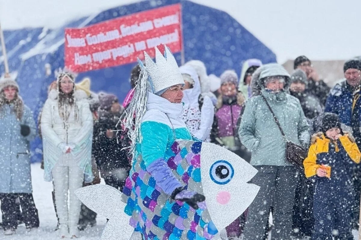    В Хабаровском крае отпраздновали «Серебряную корюшку» даже в метель
