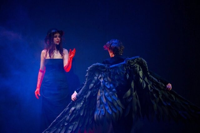    «Nevermore/Никогда» по произведениям Эдгара Аллана По (актеры Дмитрий Исаенко, Елизавета Бугелло) режиссёр Ольга Постоногова. Фото: Из личного архивa/ Никита Кудрвцев