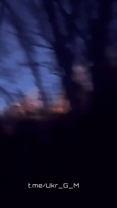    Обработка позиций ВСУ зажигательными реактивными снарядами 9М22С из РСЗО "Град" на Харьковском направлении. Видео: "U_G_M"