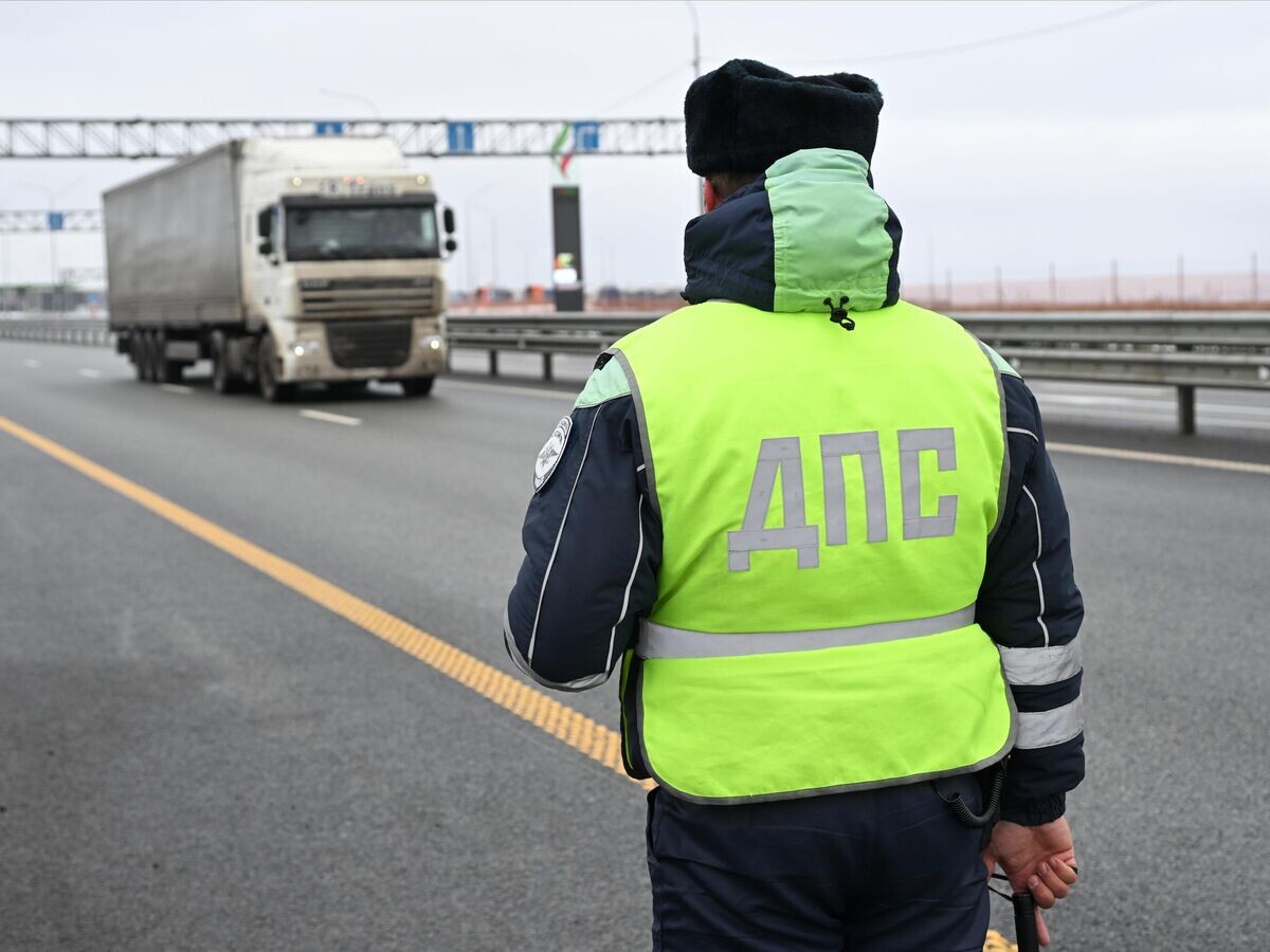    Сотрудник ГИБДД | © РИА Новости / Максим Богодвид