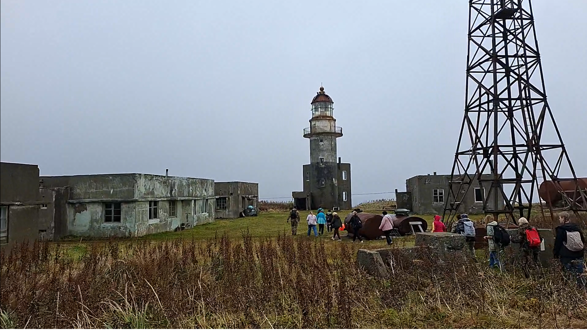 Маяк Шпанберга, о. Шикотан