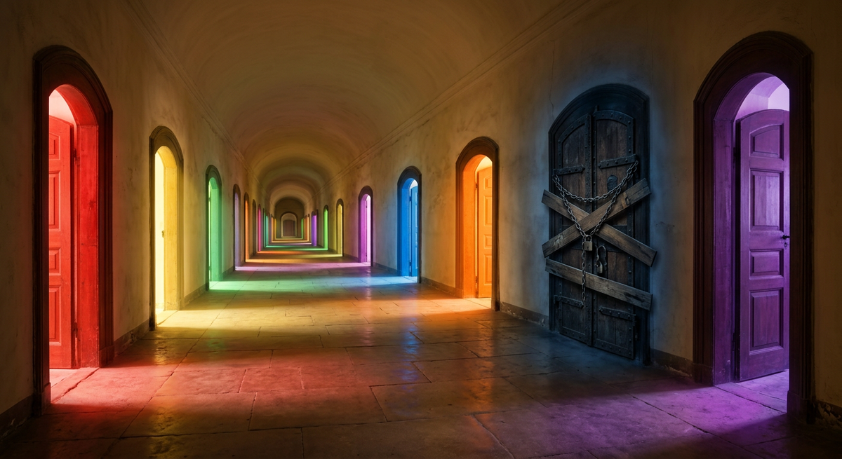 Запрет на злость — это как замок на одной конкретной двери внутри. Все остальные открыты, а эта — нет.