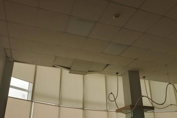 Последствия удара беспилотника в посёлке Разумное. Фото © Telegram / Настоящий Гладков