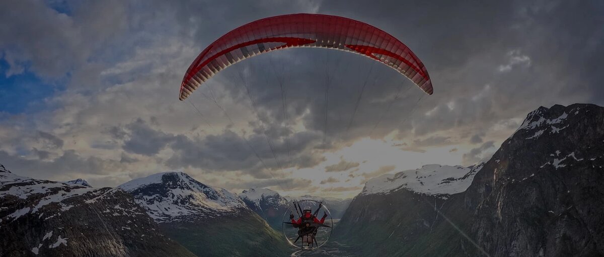 Полёты на параплане в Междуреченске