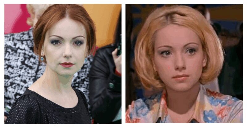    Актриса с сыном в период жизненных испытаний.