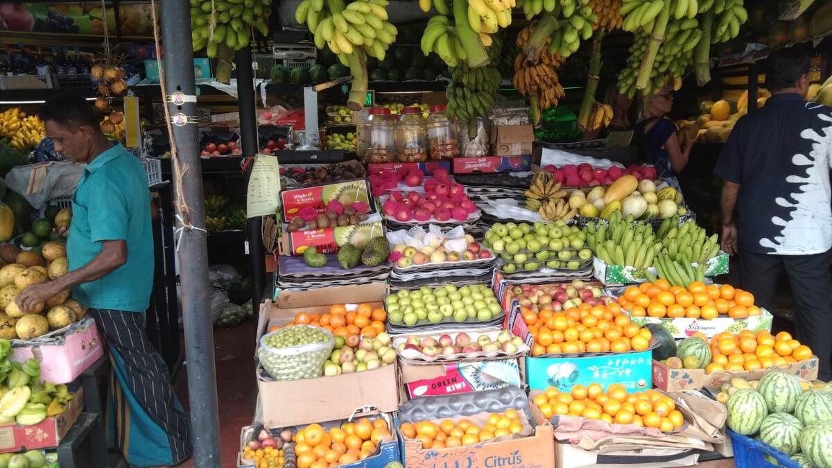 Фруктовые лавки на Шри-Ланке г. Матара